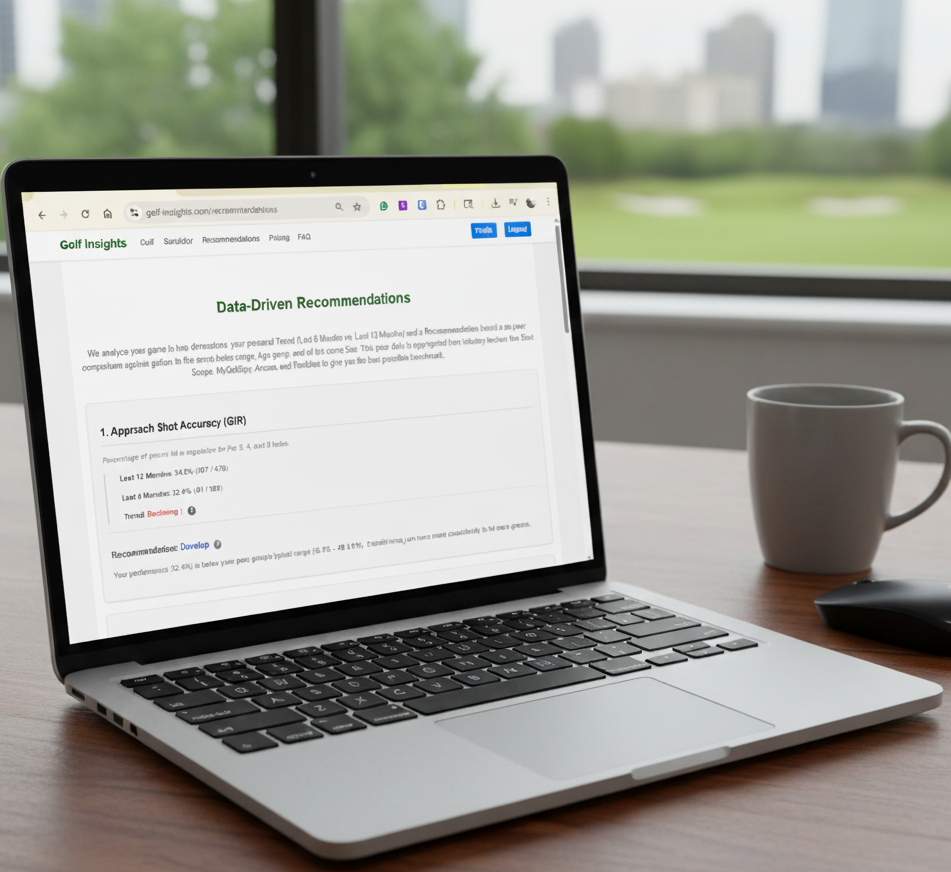 Golf Insights Dashboard
